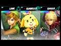 Super Smash Bros Ultimate Amiibo Fights – 11pm Finals Link vs Isabelle vs Shulk