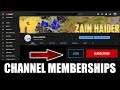 Annoucement about CHANNEL MEMBERSHIPS