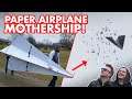 Attempting to Drop Hundreds of Paper Airplanes from the World's Largest Paper Airplane