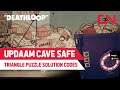 Deathloop Triangle Map Cave Safe Code Puzzle Solution in Updaam
