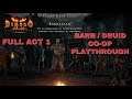 Diablo 2 Resurrected OPEN BETA - Full Act 1 Playthrough - Barbarian / Druid Co-Op Playthrough -