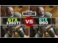 GeForce GTX 1050Ti (4GB) vs GeForce GTX 960 (2GB) - Call of Duty: Warzone