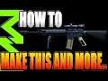 Modern Warfare: How To Make Hidden Weapons In The Gunsmith Ep3 (MK12 SPR)