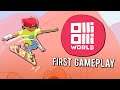 OlliOlli World - First Gameplay (Coming to PC, XBOX, PLAYSTATION and NINTENDO SWITCH)