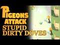 Pigeons Attack Gameplay #1 : STUPID DIRTY DOVES | 2 Player