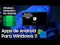 APPS de ANDROID no WINDOWS 11 Com a GOOGLE PLAY STORE INSTALADA! | Windows Subsystem For Android