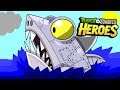 El Tiburon Zombie Legendario me Gana - Plants vs Zombies Heroes