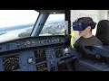 I tried VR In THE FLIGHT SIMULATOR