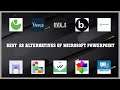 Microsoft PowerPoint | Top 28 Alternatives of Microsoft PowerPoint