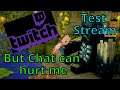 Minecraft BUT Twitch chat can hurt me.