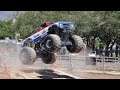 Monster truck rally insane stunts