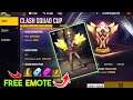 New Clash Squad Cup - Free Emote 😍 | Free Fire CS Cup.