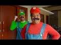 New Super Mario Bros Di Kehidupan Nyata #TaraArtsNintendo #Trending1SejagatRaya