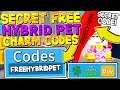 SECRET Champion Simulator FREE HYBRID CHARM Codes!! *FREE PETS* Roblox