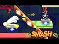 Smash 64 Board The Platforms With Unplayable Characters
