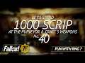 Spending 1000 Scrip at The Purveyor in Fallout 76 - #40
