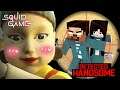 SQUID GAME 2 - GREEN LIGHT, RED LIGHT CHALLENGE - ROBOT FELL INLOVE WITH HEROBRINE