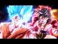 SSB Goku Meets SSJ4 Goku At FULL POWER! - Dragon Ball Xenoverse 2
