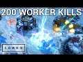 StarCraft 2: 200 WORKER KILLS! (ShoWTimE vs HeRoMaRinE)