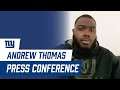 Andrew Thomas on Growth as a Rookie; Future of Giants O-line | New York Giants
