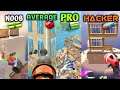 Captain TNT - Noob vs Average vs Pro vs Hacker || All Skin & Weapons Unlock In Captain TNT Gameplay