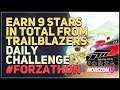 Earn 9 stars in total from Trailblazers Forza Horizon 5
