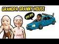 Grandpa And Granny House Car Escape In Hindi | Hitesh KS
