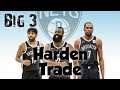 James Harden Trade to Brooklyn Nets ( Nets Big 3)