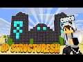 Minecraft, But Structures Are Extremely OP...