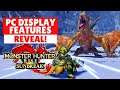 Monster Hunter Rise PC DISPLAY FEATURES REVEAL GAMEPLAY TRAILER Monster Hunter Rise Sunbreak モンハンライズ
