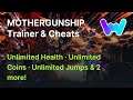 MOTHERGUNSHIP Trainer +5 Cheats (Unlimited Energy, Unlimited Jumps, Unlimited Coins, & More)