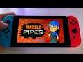 Puzzle pipes | Nintendo Switch V2 handheld gameplay