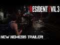Resident Evil 3: Remake NEW NEMESIS TRAILER! + GAMEPLAY! [1080p/60FPS]
