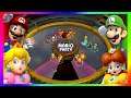 Super Mario Party Minigames #382 Peach vs Mario vs Daisy vs Luigi