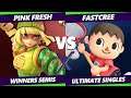 S@X 421 Winners Semis - fastcree (Villager) Vs. Pink Fresh (Min Min) Smash Ultimate - SSBU