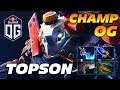 Topson Clockwerk - OG CHAMPION - Dota 2 Pro Gameplay