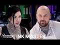 Cake Decoration 🎂 Ink Box Challenge: Nikki Simpson vs. Josh Payne | Ink Master