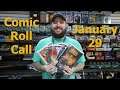 Comic Roll Call - January 29 - New Comics Day