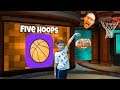 Five Hoops Gameplay and Review ๐ (iOS and Android Game)