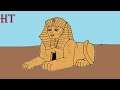 How to Draw a Sphinx Easy for Beginners