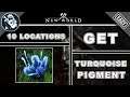 How to Get Turquoise Pigment in New World | 10 Locations | Crafting Recipes Guide