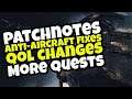 PATCHNOTES: Anti-Aircraft Fixes | QoL Changes | More Quests: Infinite Lagrange
