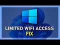 Windows 11 - How To Fix WIFI Limited Access