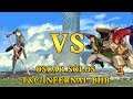 Fire Emblem Heroes - Oscar vs Tibarn & Caineghis Infernal BHB (True Solo)