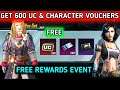 NEW 600 LIMITED UC IN BGMI π₯ UC EVENT IN BGMI π₯ GET FREE CHARACTER VOUCHER & GUN SKIN OUTFIT