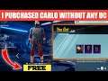 How To Purchase Carlo Character Without Any Uc In Bgmi | Purchase Carlo Without Uc Bgmi