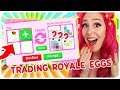 I Traded Only ROYAL EGGS for 24 Hours! Roblox Adopt Me Trading Challenge