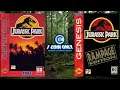 Jurassic Park (Genesis) & Jurassic Park: Rampage Edition (Genesis)