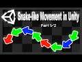 Making a Snake with Snake Like Movement in Unity (Part 1/2): Follow the Leader / Synchronized Motion