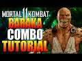 Mortal Kombat 11 Baraka Combo Tutorial Daryus P